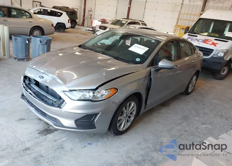 2020 Ford Fusion Se из США, поврежденный, VIN 3FA6P0HD3LR167170